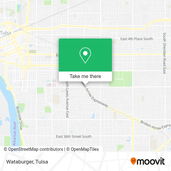 Wataburger map