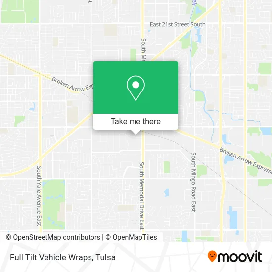Full Tilt Vehicle Wraps map