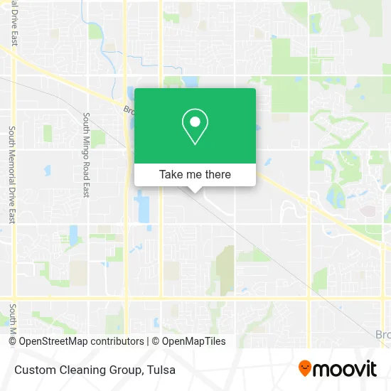 Custom Cleaning Group map