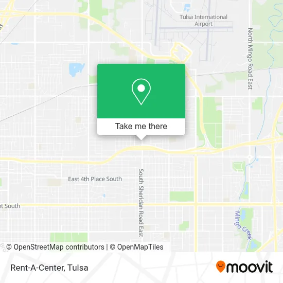 Rent-A-Center map