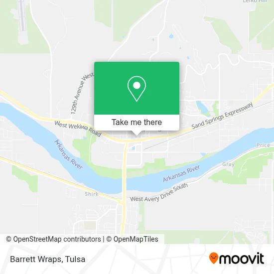 Barrett Wraps map