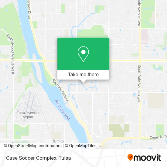 Case Soccer Complex map