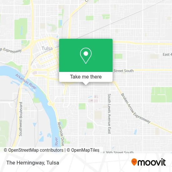 The Hemingway map