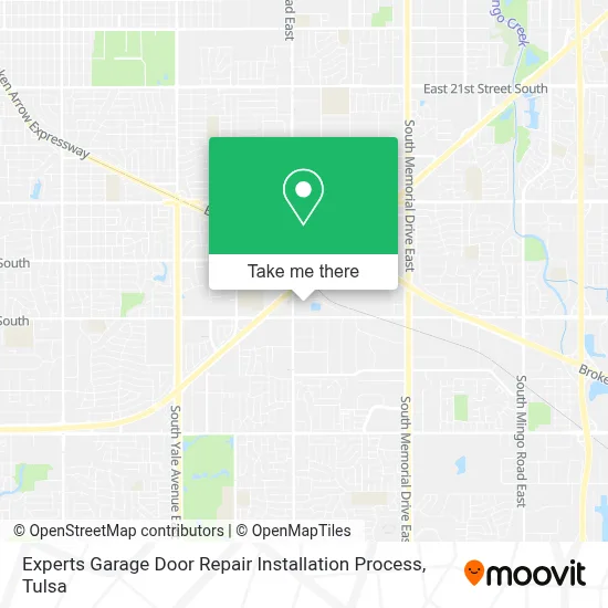 Experts Garage Door Repair Installation Process map
