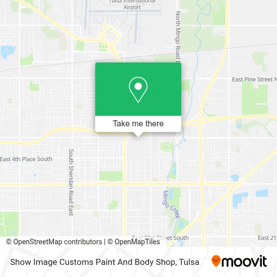 Show Image Customs Paint And Body Shop map