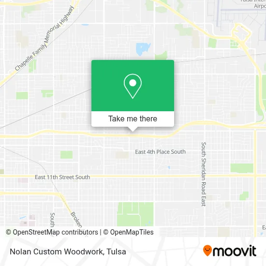 Nolan Custom Woodwork map