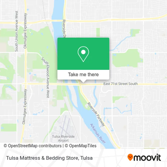 Tulsa Mattress & Bedding Store map