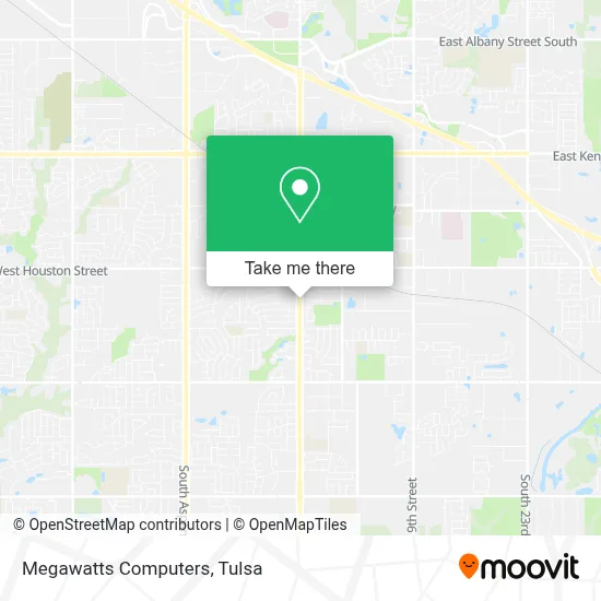 Megawatts Computers map