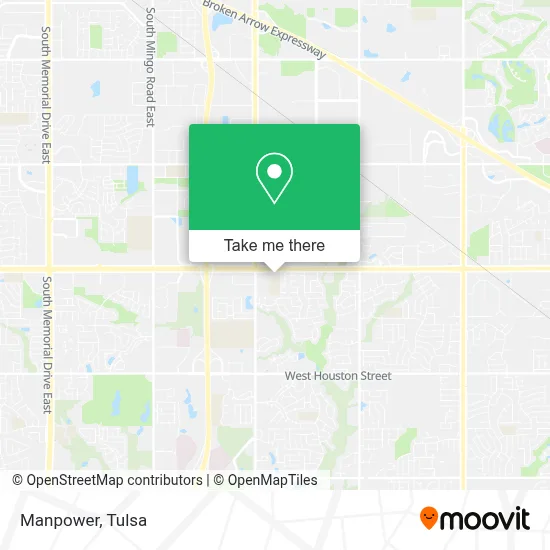 Manpower map