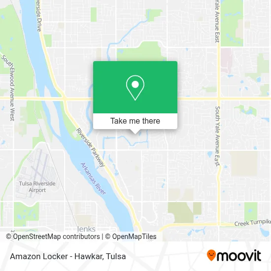 Amazon Locker - Hawkar map