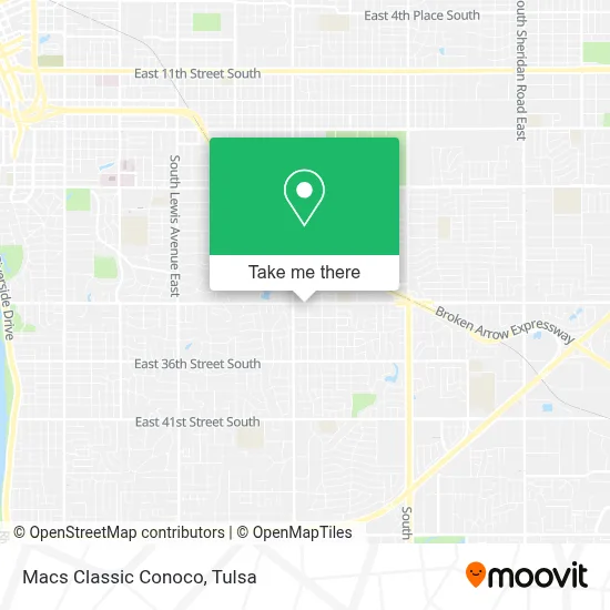 Macs Classic Conoco map
