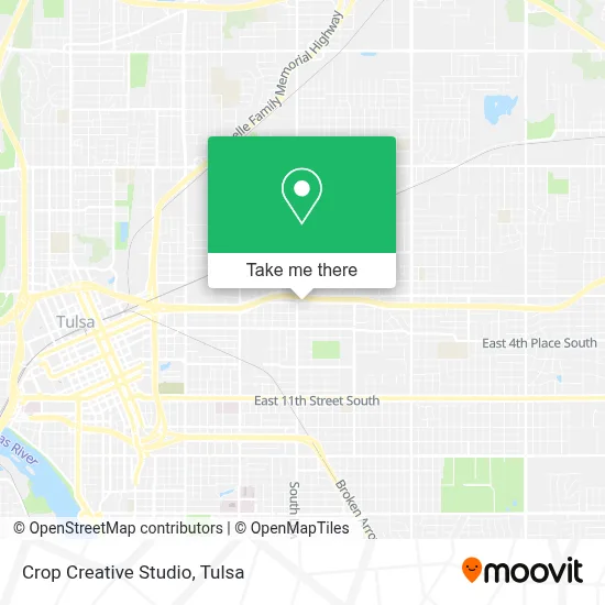Crop Creative Studio map
