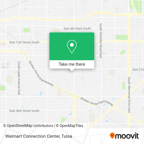 Walmart Connection Center map