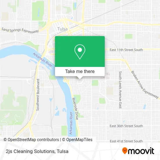 2js Cleaning Solutions map