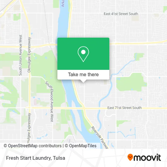 Fresh Start Laundry map
