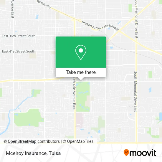 Mcelroy Insurance map