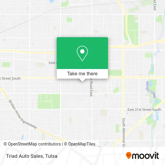 Triad Auto Sales map