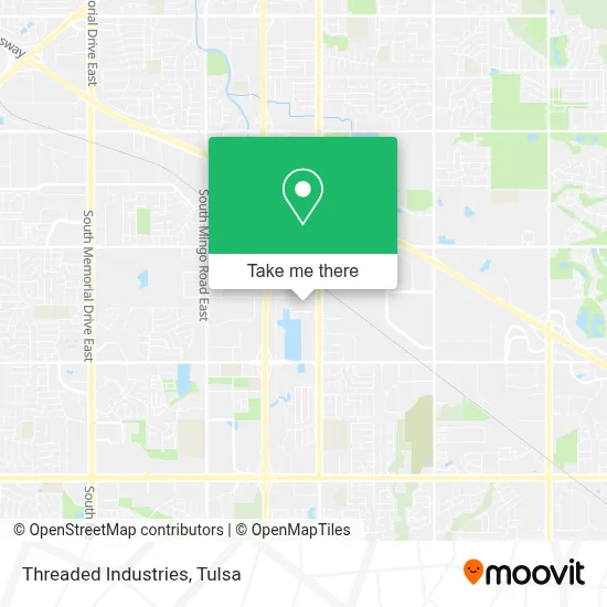Threaded Industries map