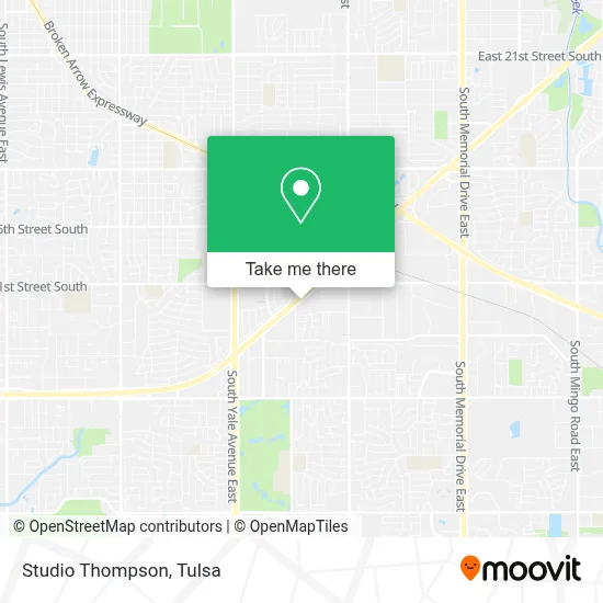 Studio Thompson map