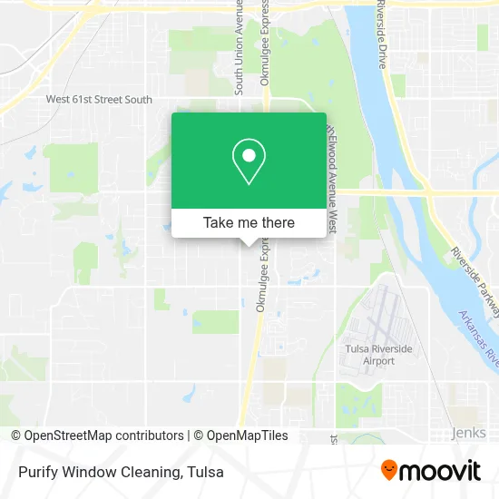 Purify Window Cleaning map