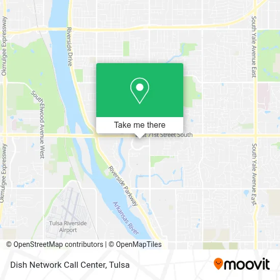 Dish Network Call Center map