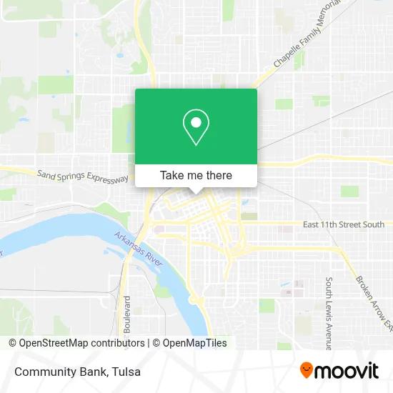 Community Bank map