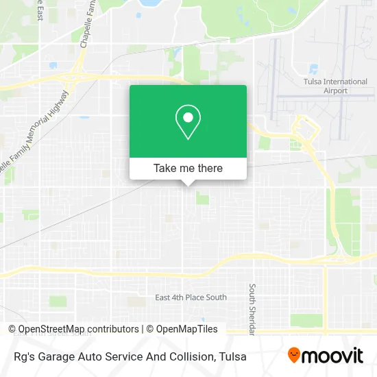 Rg's Garage Auto Service And Collision map