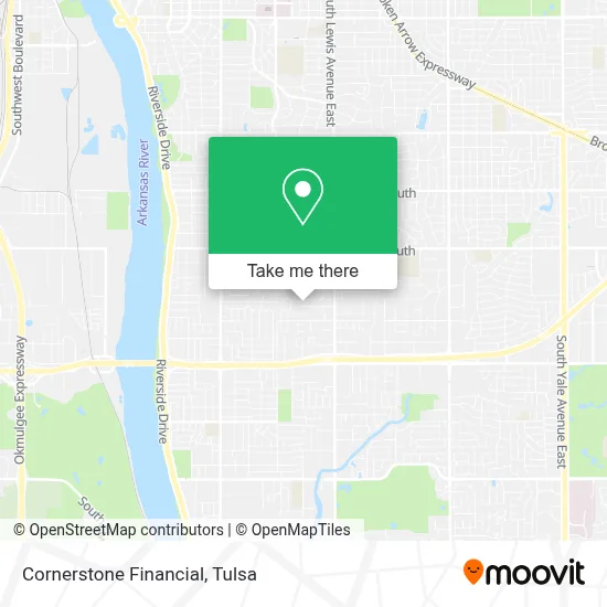 Cornerstone Financial map