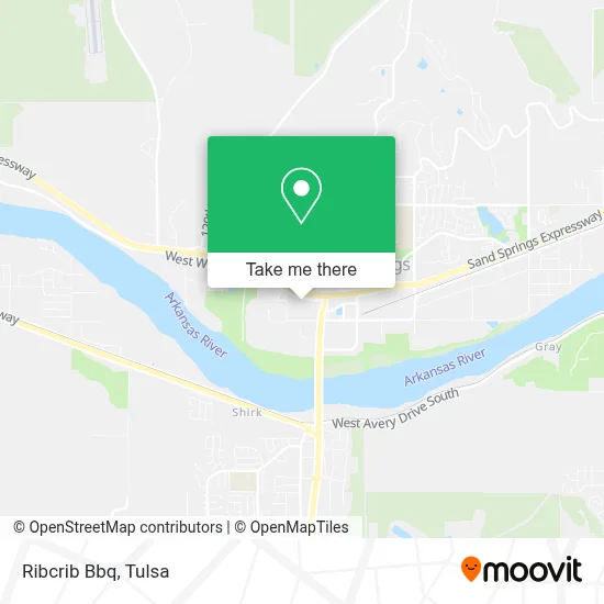 Ribcrib Bbq map