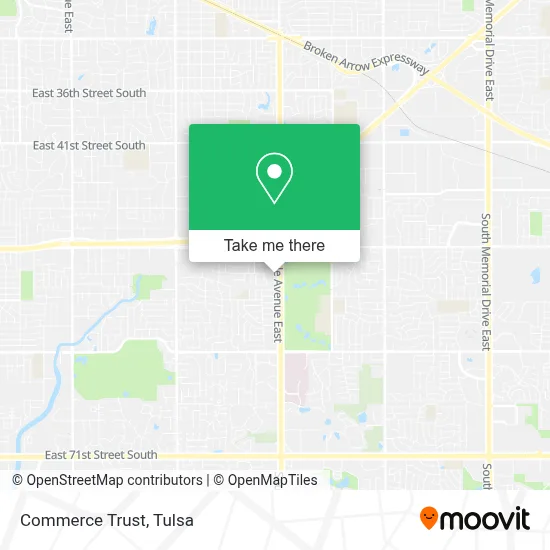 Commerce Trust map