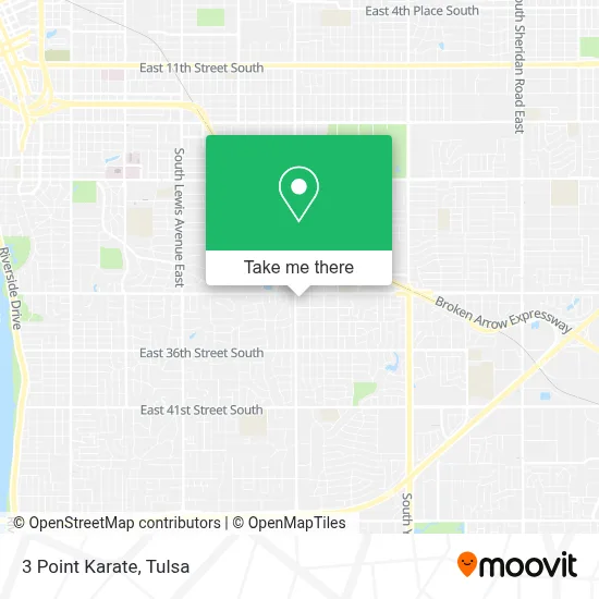 3 Point Karate map