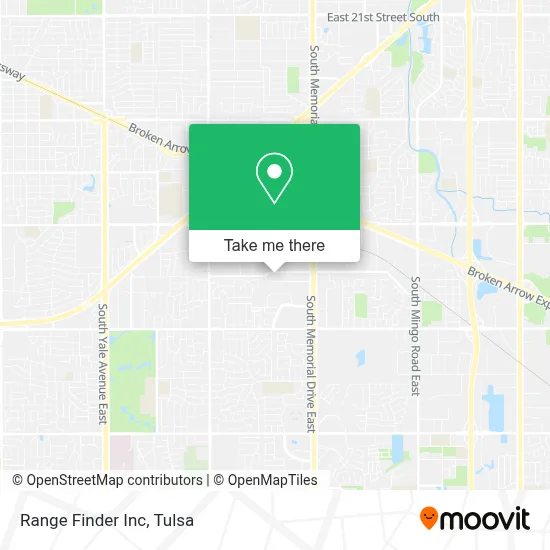Range Finder Inc map