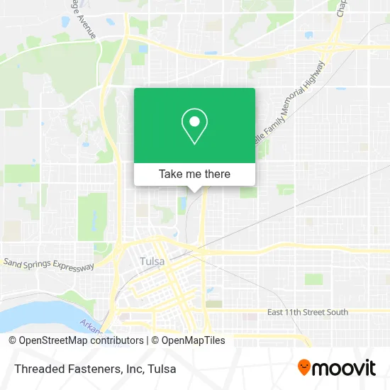 Threaded Fasteners, Inc map