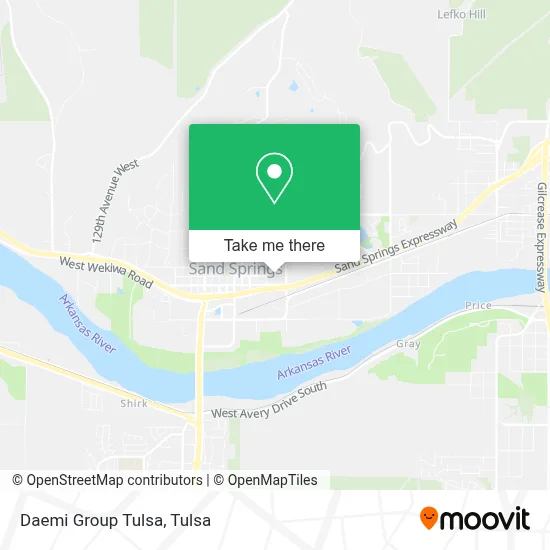 Daemi Group Tulsa map