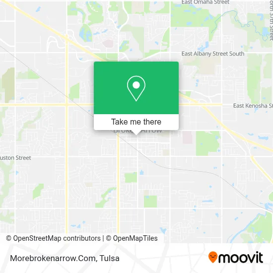 Morebrokenarrow.Com map