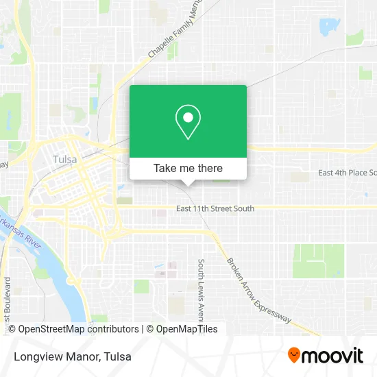 Longview Manor map