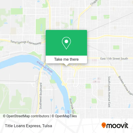 Title Loans Express map