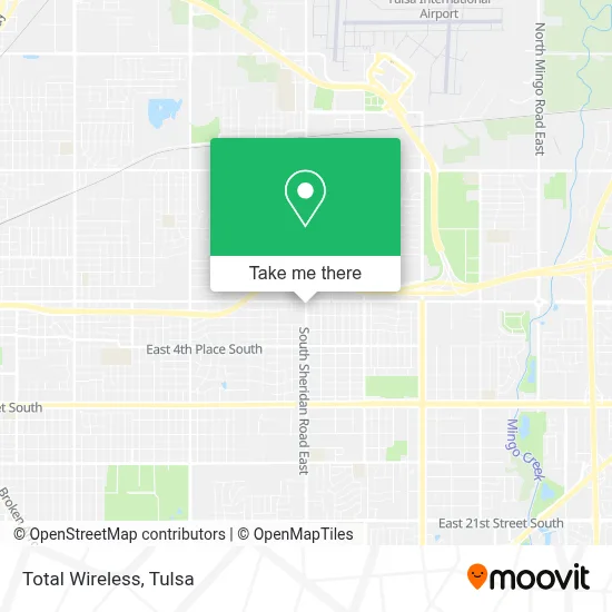 Total Wireless map