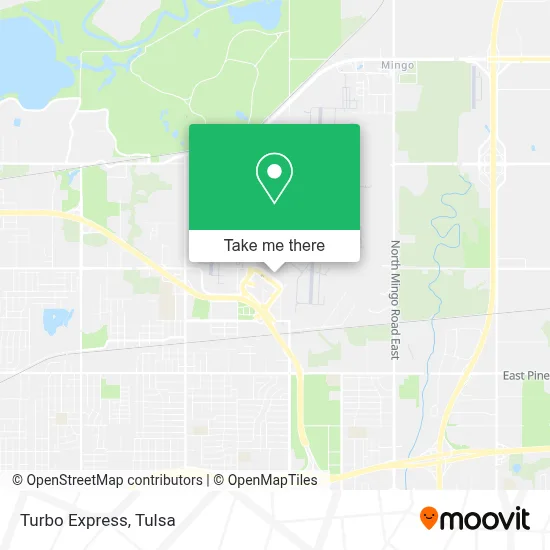 Turbo Express map