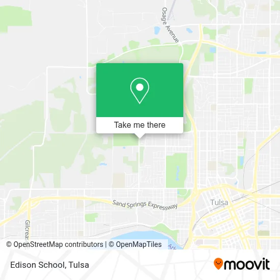 Edison School map