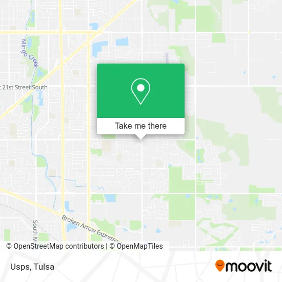 Usps map