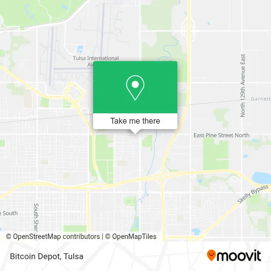 Bitcoin Depot map