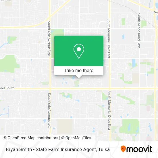 Bryan Smith - State Farm Insurance Agent map