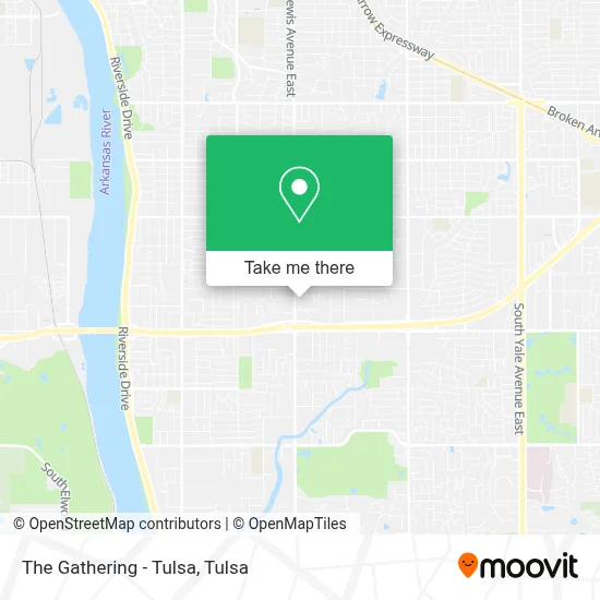 The Gathering - Tulsa map