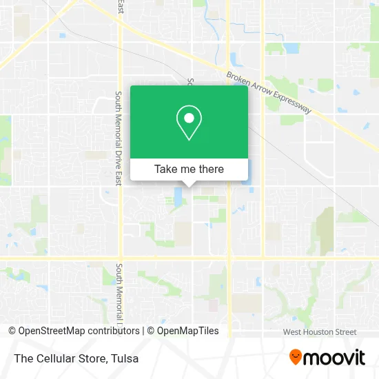The Cellular Store map