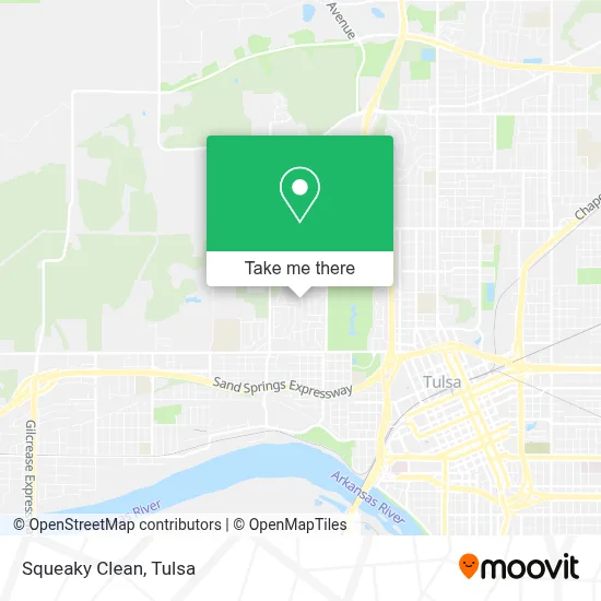 Squeaky Clean map