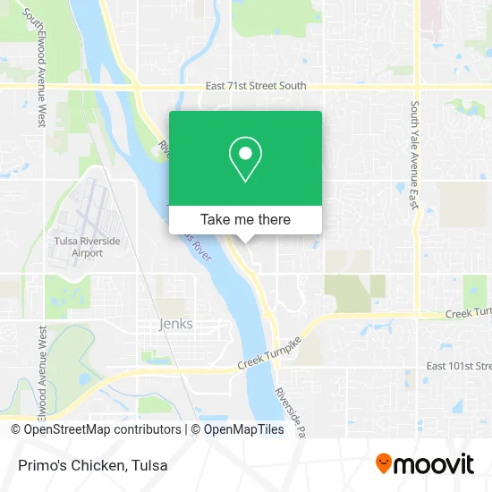 Primo's Chicken map