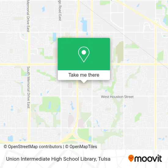Union Intermediate High School Library map