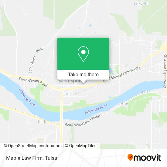 Maple Law Firm map