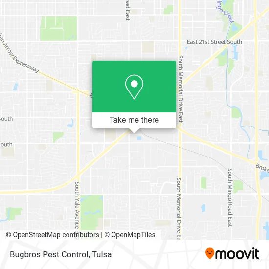 Bugbros Pest Control map